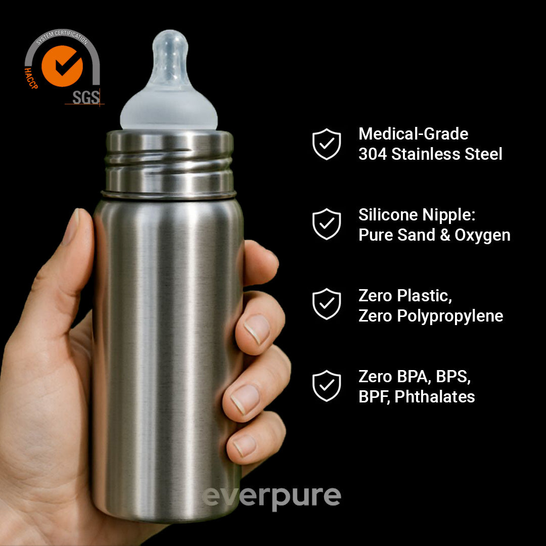 EverPure Steel Baby Bottle