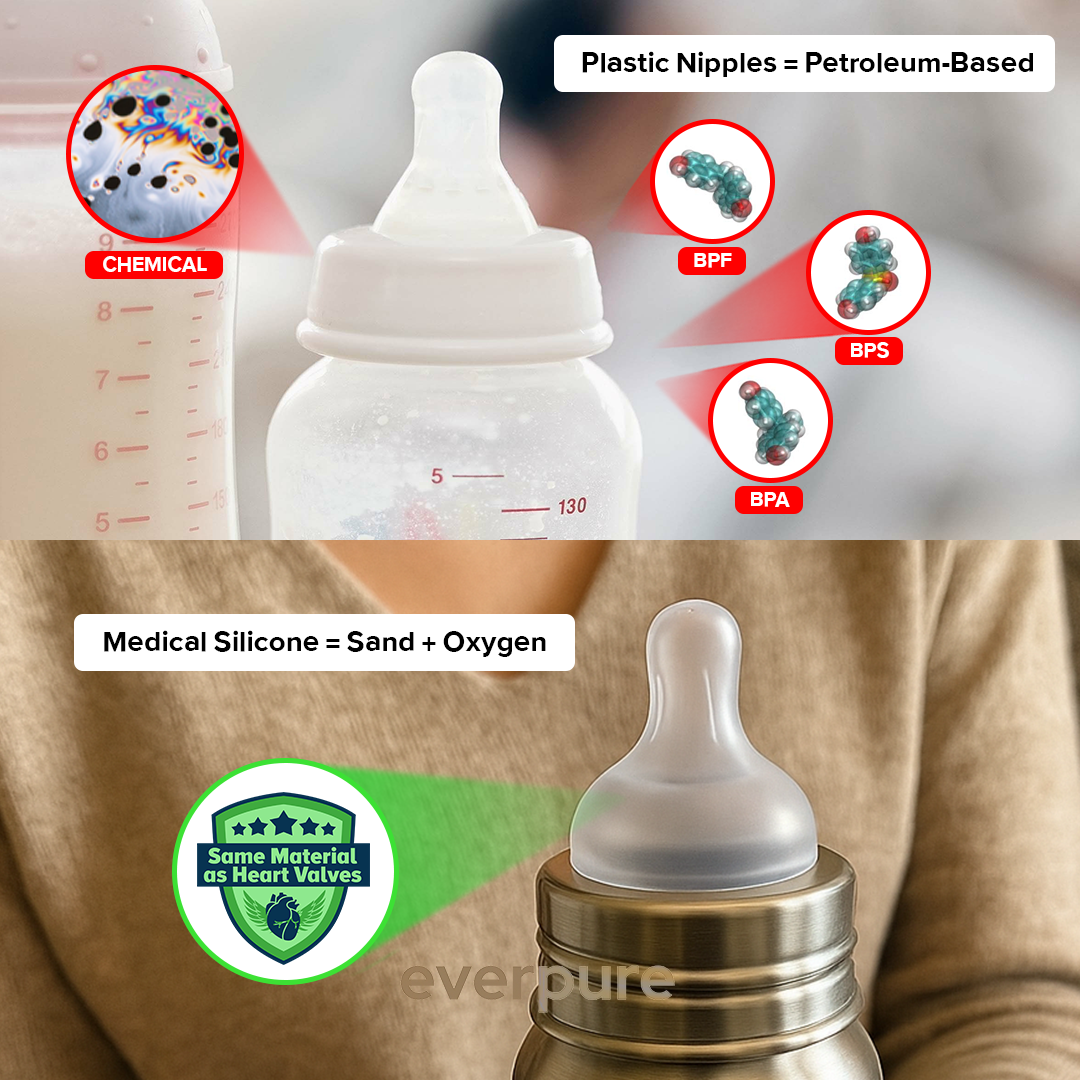 EverPure Steel Baby Bottle