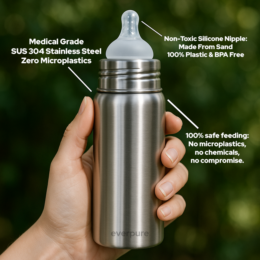 EverPure Steel Baby Bottle
